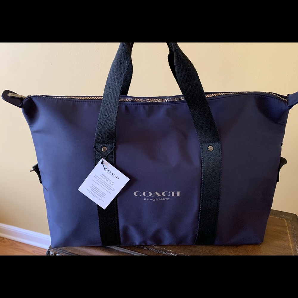 Coach Weekender Tote Gym Overnight Travel Bag New